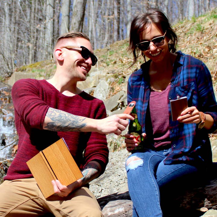 WUDN Handcrafted - Wholesale Bottle/wine opener - Wooden Industrial Bottle Opener (Cascade Range Collection)3