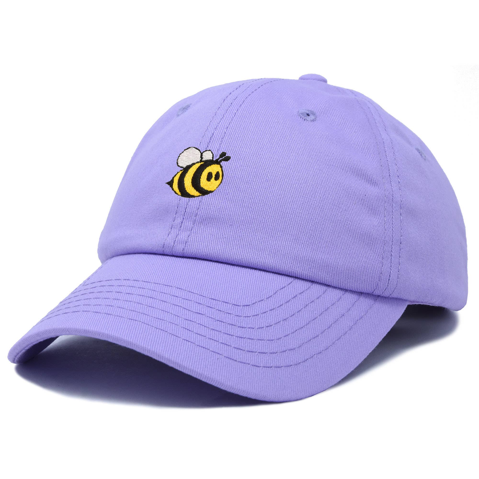 Dalix - Wholesale Baseball Cap - Unisex - DALIX Bumble Bee Baseball Cap Dad Hat Embroider Womens Girls39