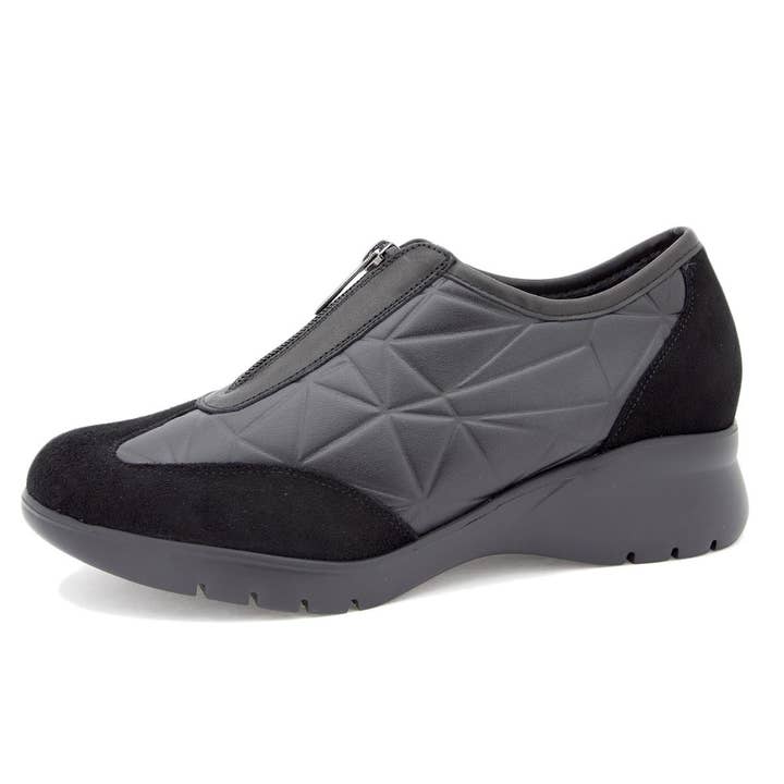 Black Suede Sneaker 255859 for wholesale by PieSanto