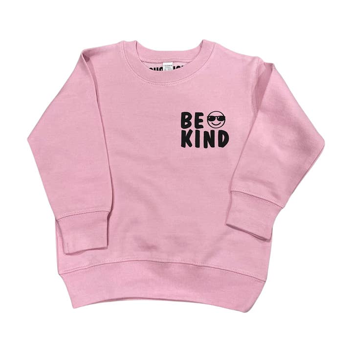 Toddler Crewneck Sweatshirt BE KIND for wholesale by OURHHAUS