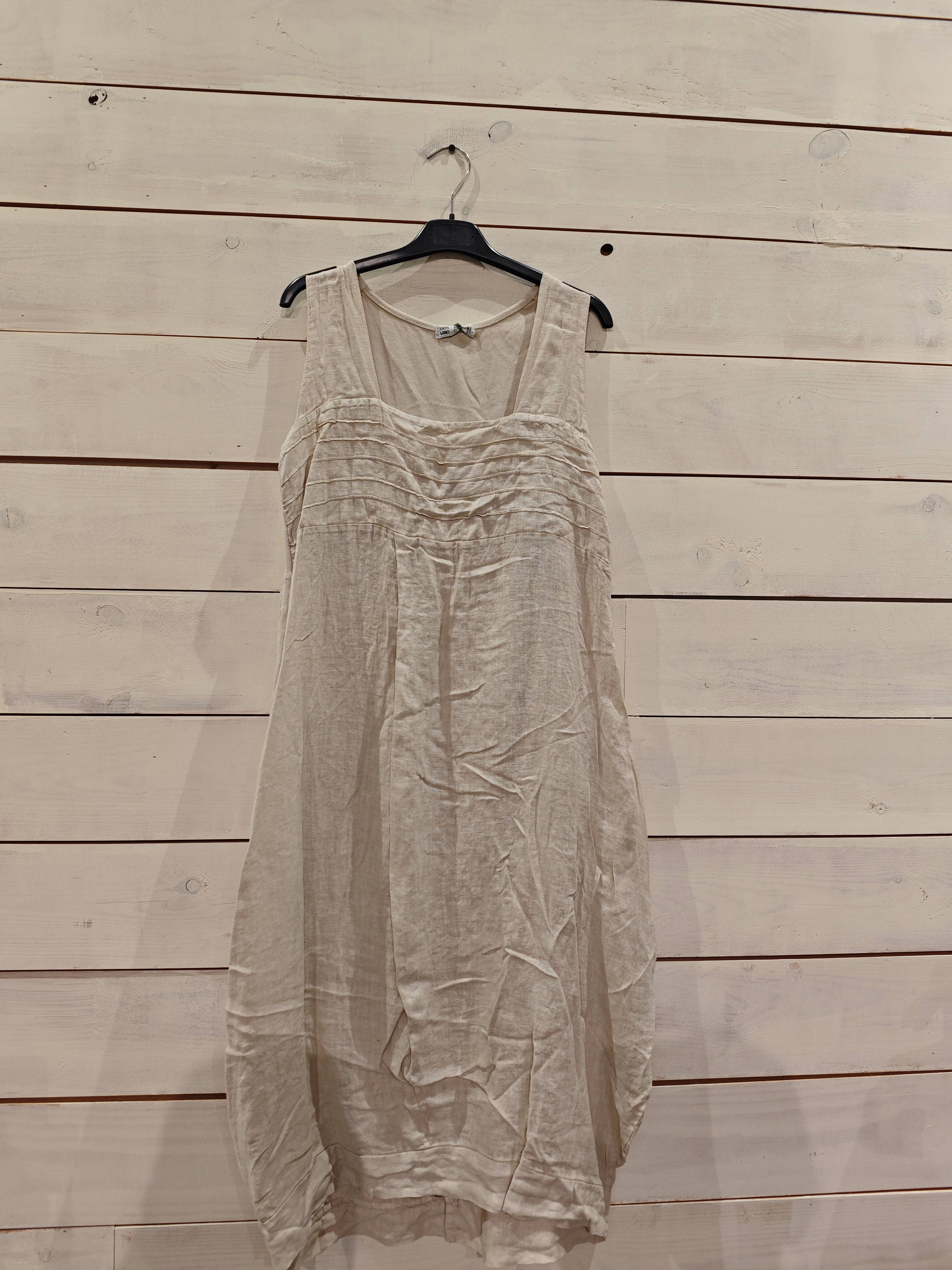Linos y Textiles - Wholesale Dress - Women's - REF 24098 100% LINEN GLOVO STYLE DRESS4