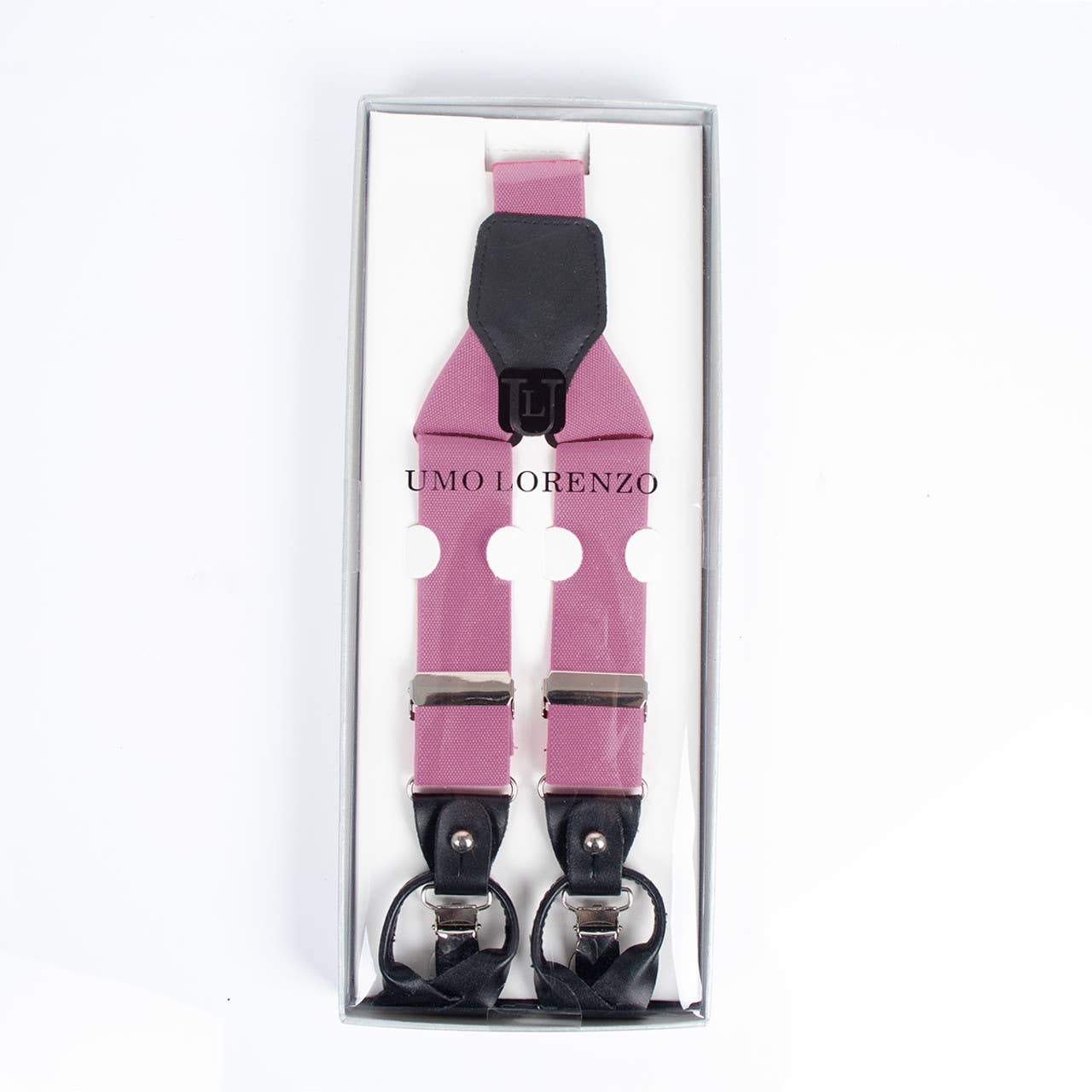 Selini New York - Wholesale Suspenders - Men's - Men's Boxed Button Strap and Clip-On Suspenders3