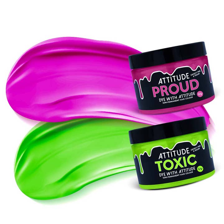 Attitude Hair Dye - Wholesale Hair Dye - Cyber Punk Duo Hair Dye - Vegan, cruelty-free1