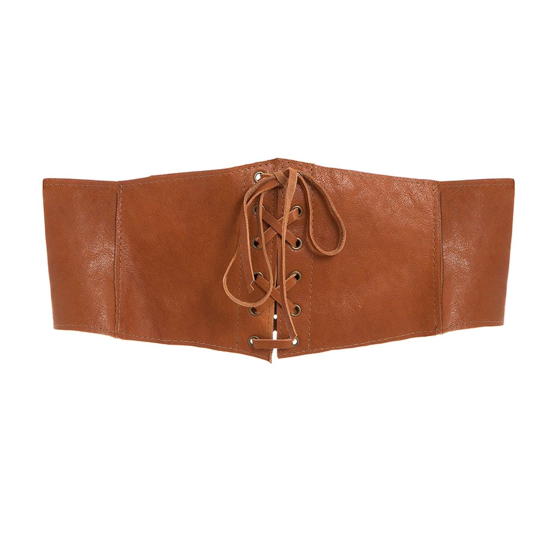 JUAN·JO GALLERY      (Leather Gallery, SCP) – wholesale Belt – Women's – Elastic leather corset belt0