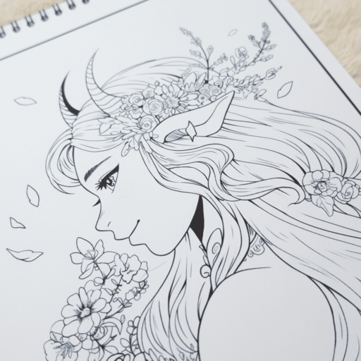 ColorFall Editions – Großhandel Mal- & Aktivitätsbuch – Erwachsene – Malbuch für Erwachsene: Walddämonen2