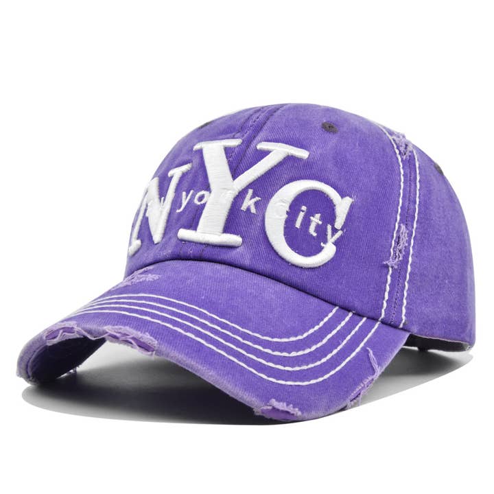 MKS America - Wholesale Baseball Cap - Women's - NYC embroidered cap10