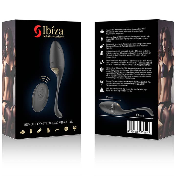 LOVERS - SHOP – wholesale Sex toy – IBIZA POWERFUL VIBRATING EGG REMOTE CONTROL