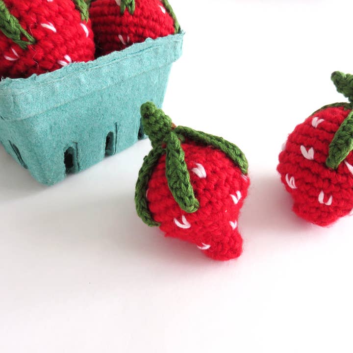 Impactful Market - Wholesale Handheld Rattle - Baby - Strawberry Rattle2