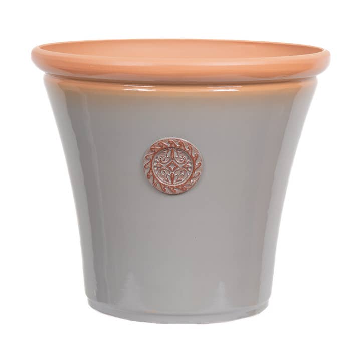 45cm Chatsworth Pot - Grey for wholesale by CREEKWOOD GARDEN AND GIFT LTD