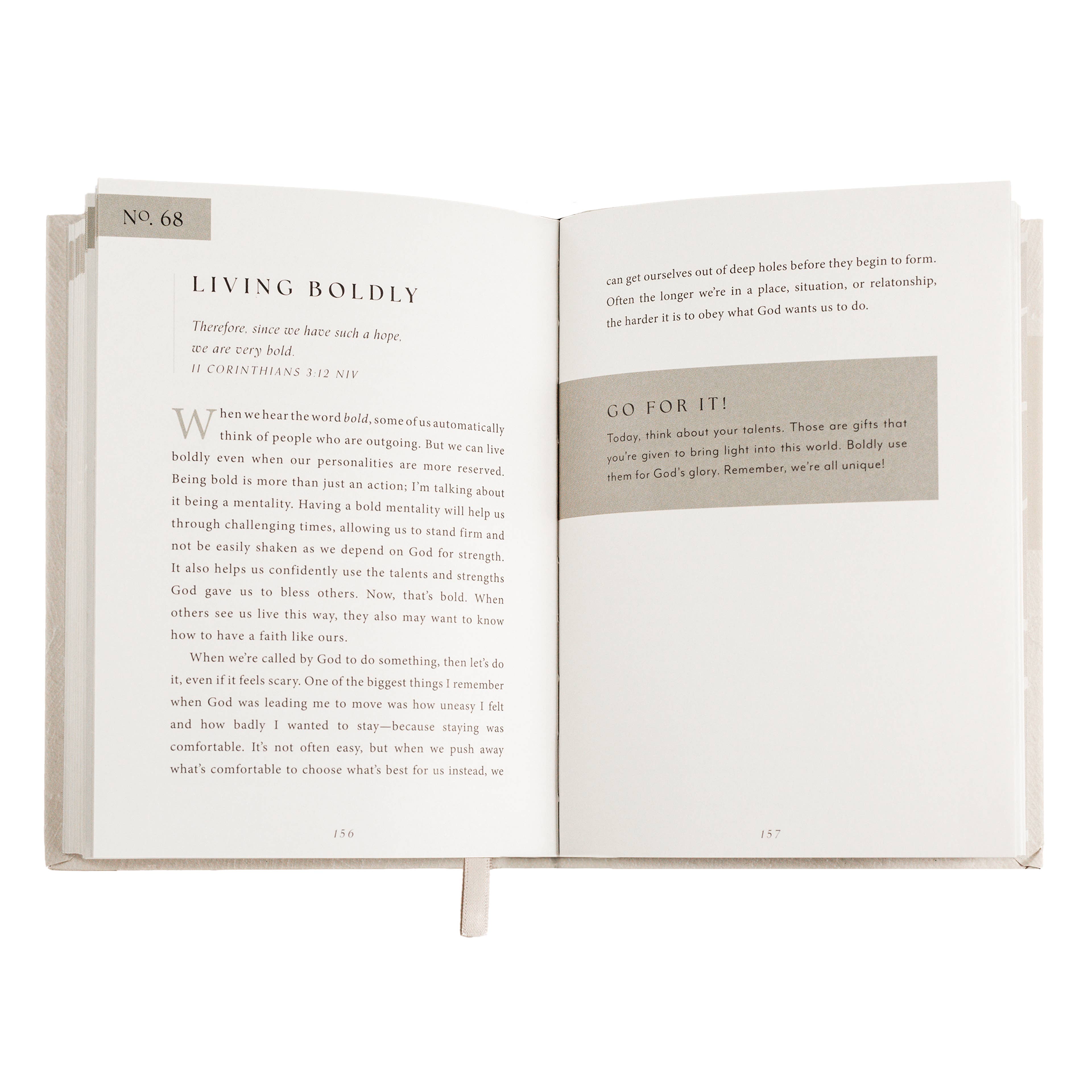 Sweet Water Decor - Wholesale Religion Book - Go For It: 90 Devotions to Boldly Live the Life God Created7