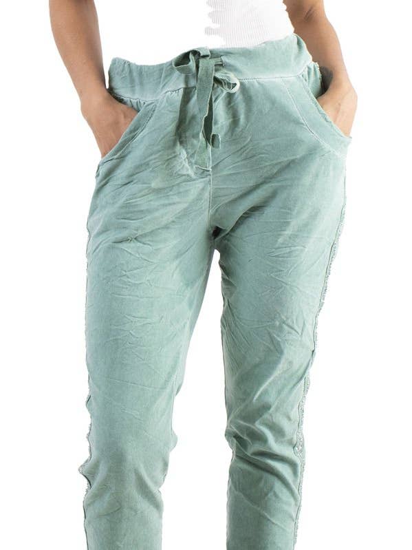 Gigi Moda - Wholesale Pants - Women's - Cropped Stretchy Pant31