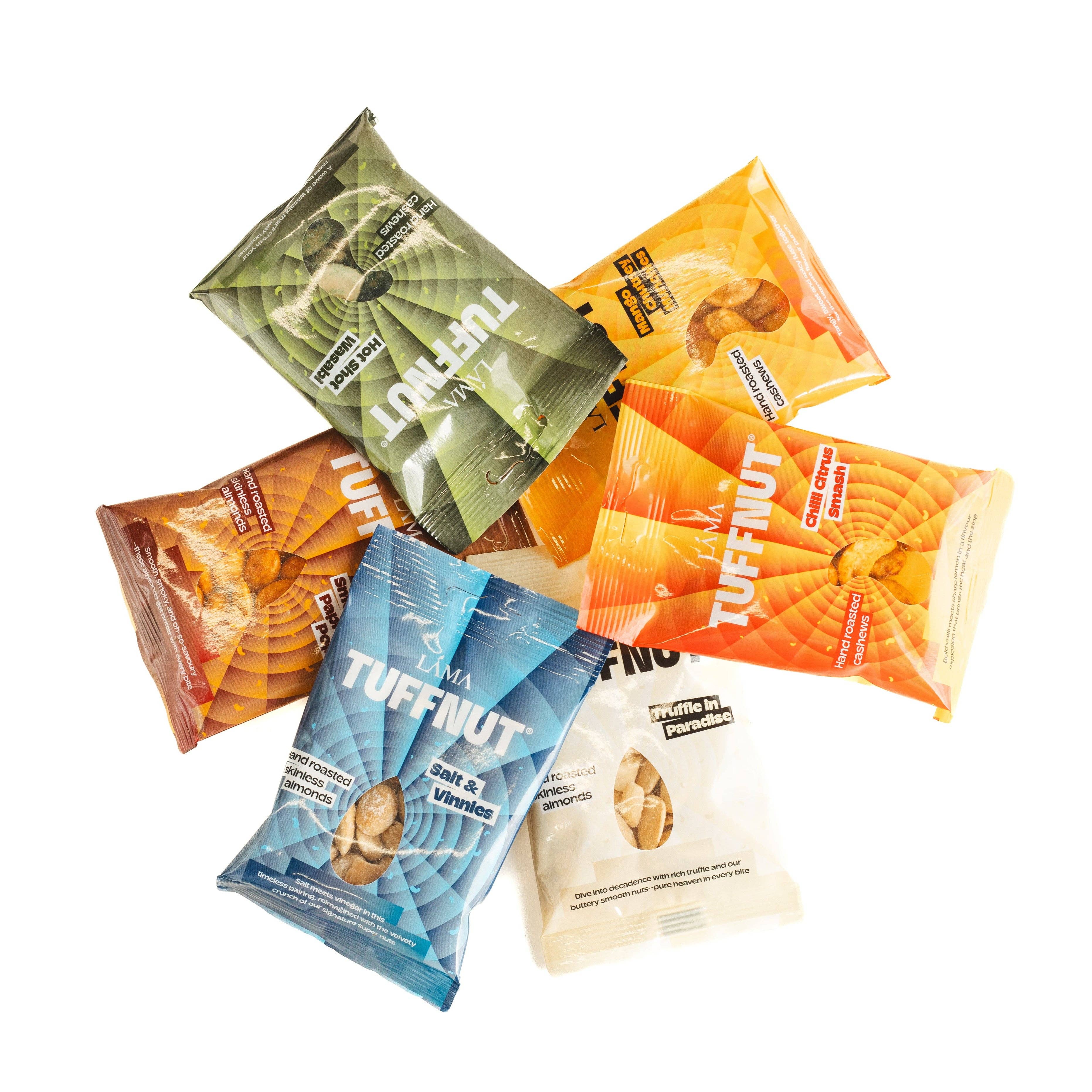 Lama Trading Company LTD – wholesale Nuts – TuffNut Hot Shot Wasabi Hand Roasted Cashews6