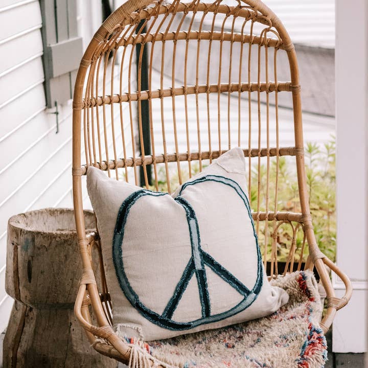 Sugarboo & Co - Wholesale Throw/Decorative Pillow - Pillow Collection- Peace Stitched Pillow