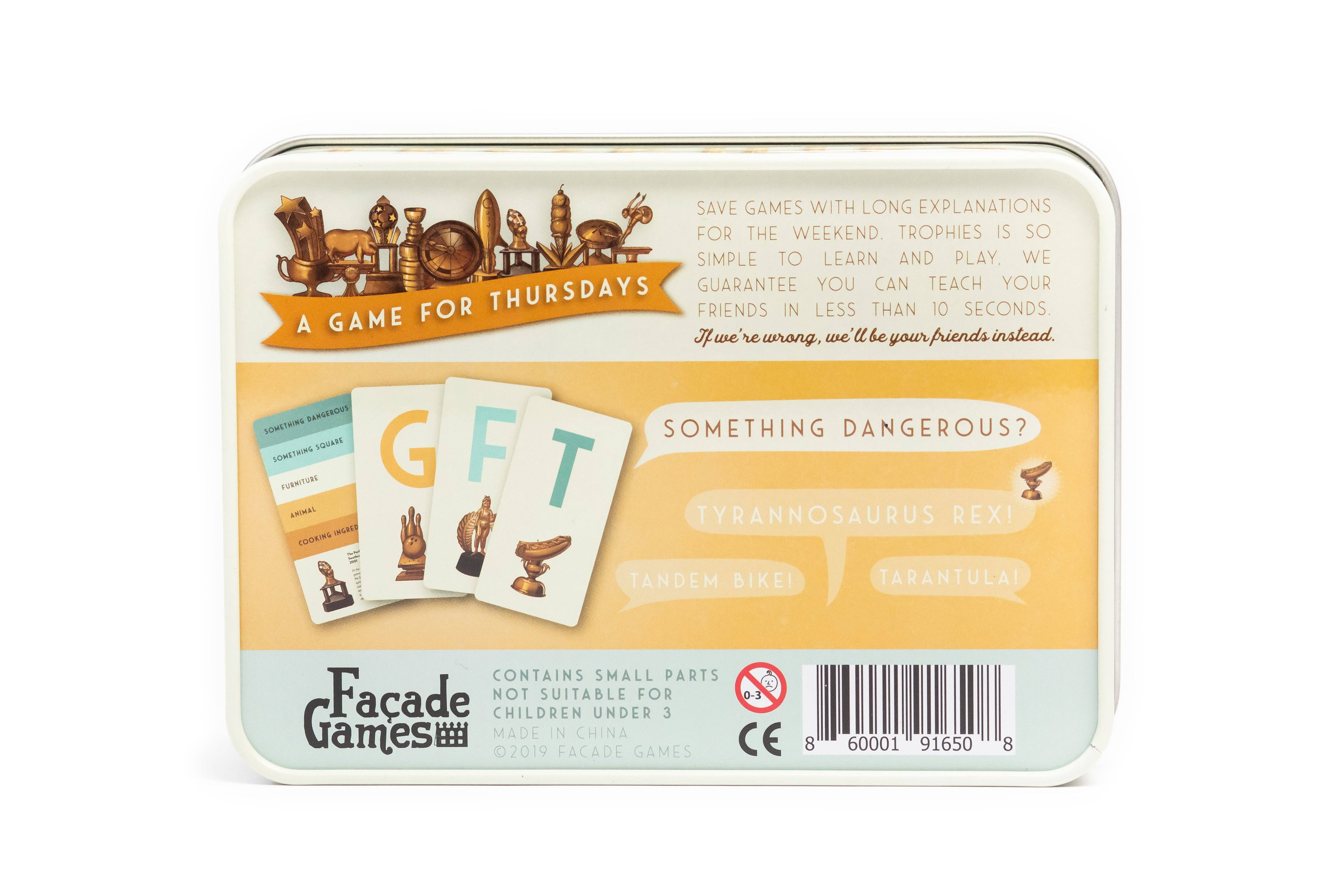 Facade Games - Wholesale Card Game - Trophies2