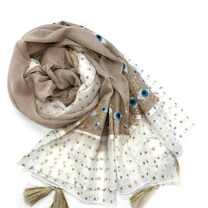 LINETA - Wholesale Scarf - Women's - C3 cotton India scarves