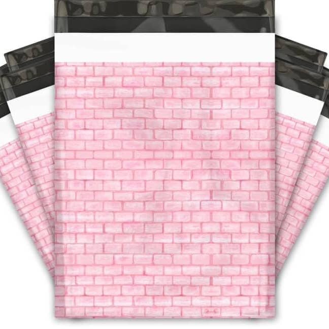 10x13 Pink Brick for wholesale by Stella's Shipping Supplies & More