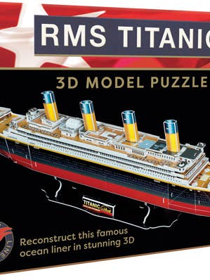 Build-It 3D Puzzle Titanic (King-size) for wholesale by Cheatwell Games