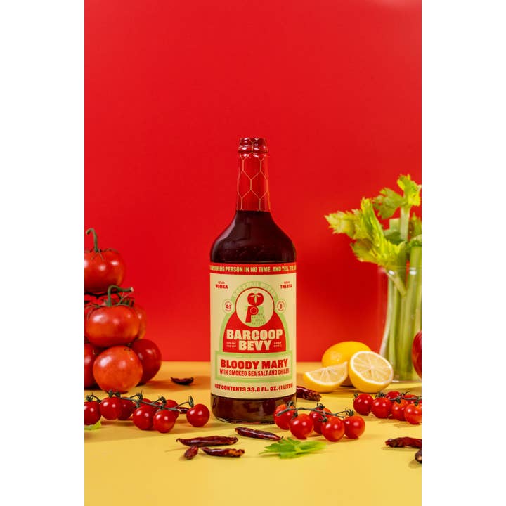 Bittermilk Bottling Co. - Wholesale Cocktail Mix/Syrup - Bloody Mary with Smoked Sea Salt and Chiles Cocktail Mixer1