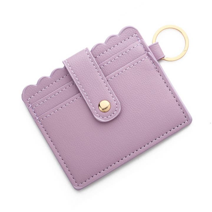 ACCITY - Wholesale Card Holder - Women's - Multi-Card PU Wallet with Keychain & Coin Pocket_CWAB49376