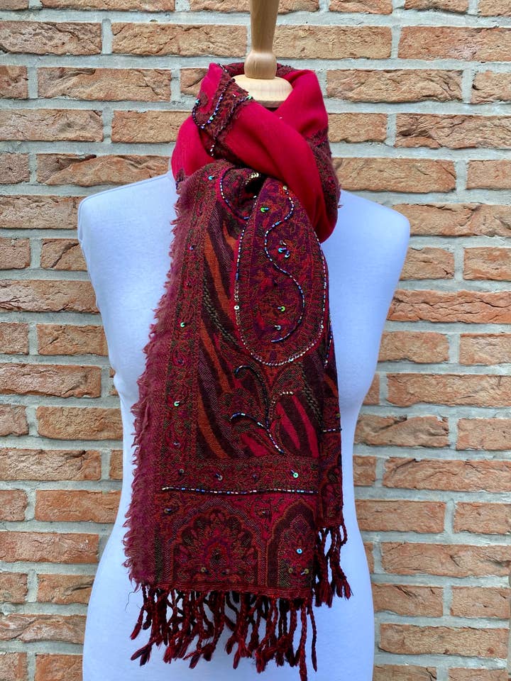 ANAPURNA TØRKLÆDE - 100% ULD for engroshandel hos DIWALI PARIS