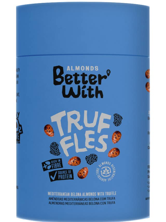 Tubes 140g - Almonds Better With Truffles for wholesale by Better With Almonds
