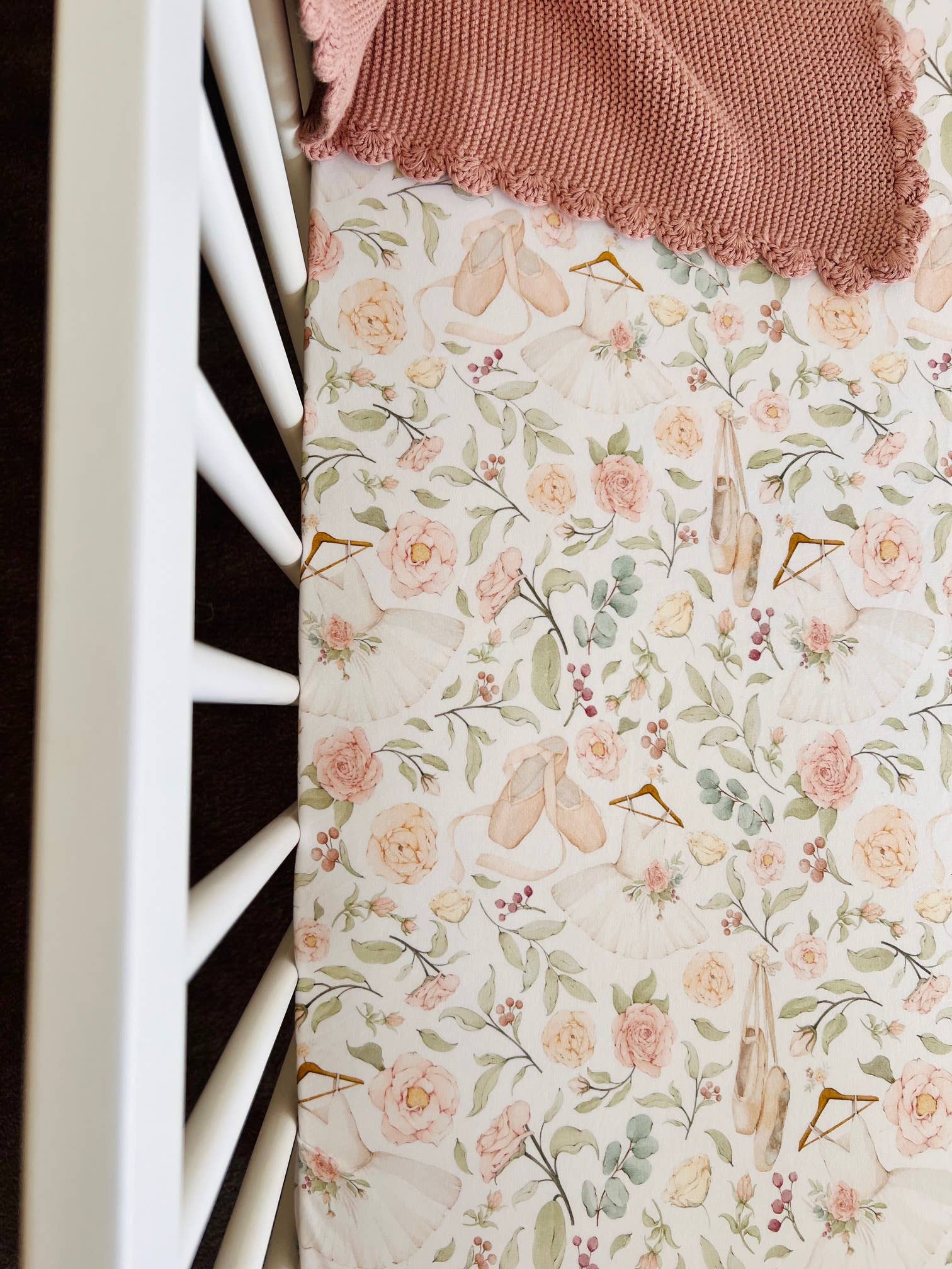 Cuddle Bug & Co - Wholesale Cot/crib sheets - Cuddle Bug & Co Cot Sheet Amelia0