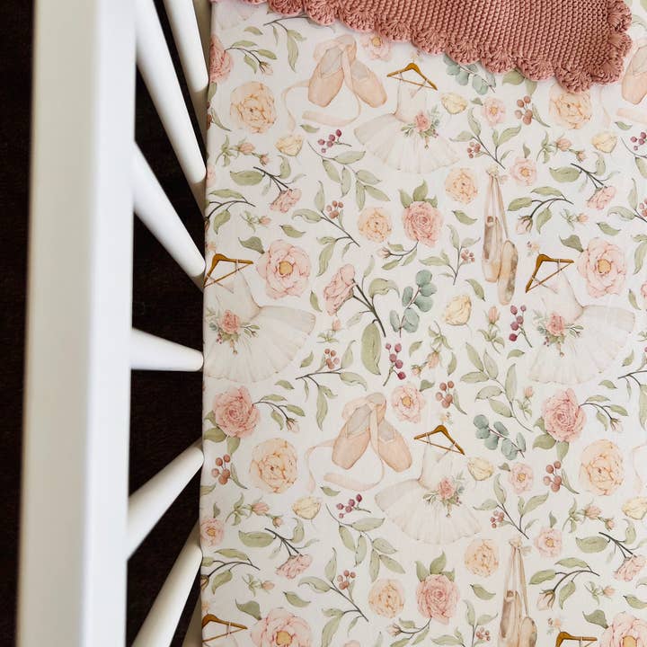 Sábana de Cuna Cuddle Bug & Co Amelia para venta al por mayor de Cuddle Bug & Co