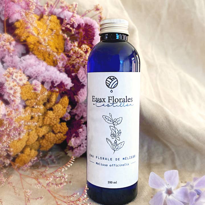 Eaux Florales de Castillou - Vente Brume/eau visage et corps - Eau florale de Mélisse Bio - 200 ml2