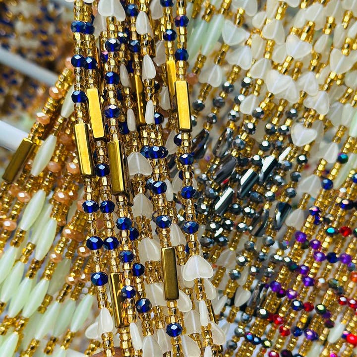 Beadbutik – wholesale Beads – Glow-in-the-dark Waistbeads,1-2days Free Expedite Shipping0