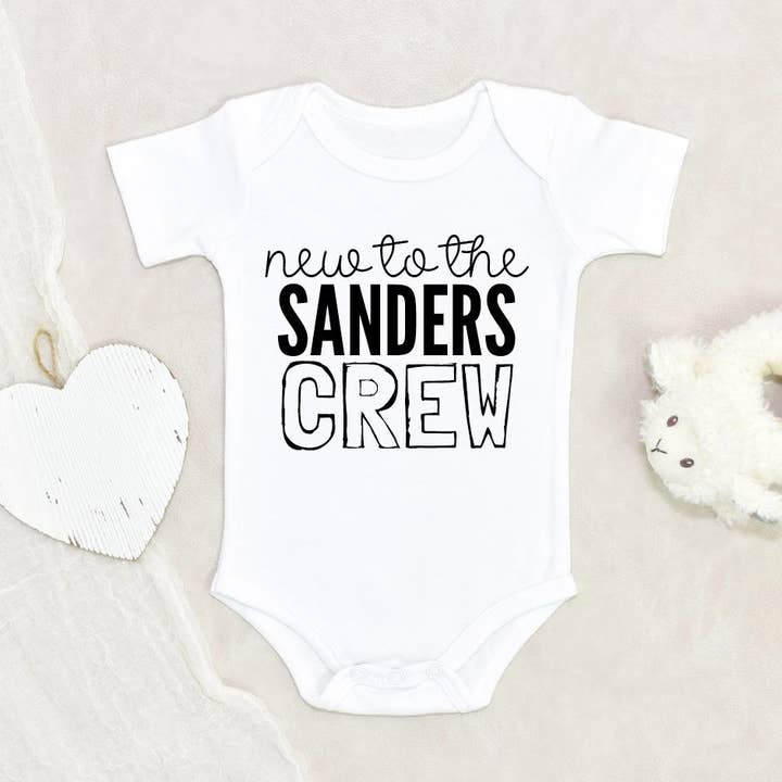 Custom Baby Onesie - Personalized Baby Gift for wholesale by NewBabyWishes