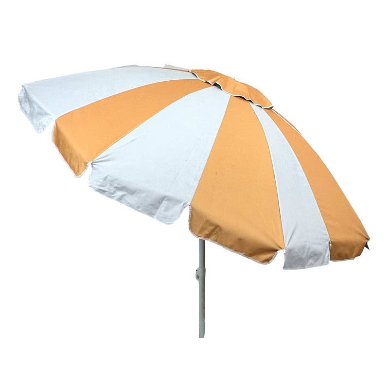 LIFE IS – wholesale Strandparasoll – Solparasoll i polyester med segment, diameter 200 cm0