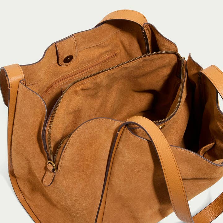 American Leather Co – Sacola - Mulher por atacado – Saco Triplo de Entrada Auburn19