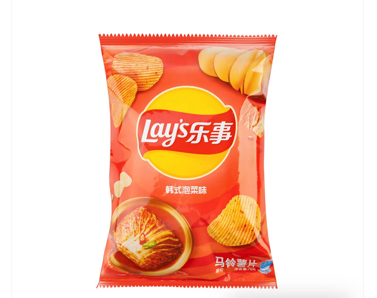 Fizz and Sweets Wholesale - Vente Chips - Lay's exotiques de Taïwan - Chips saveur kimchi0