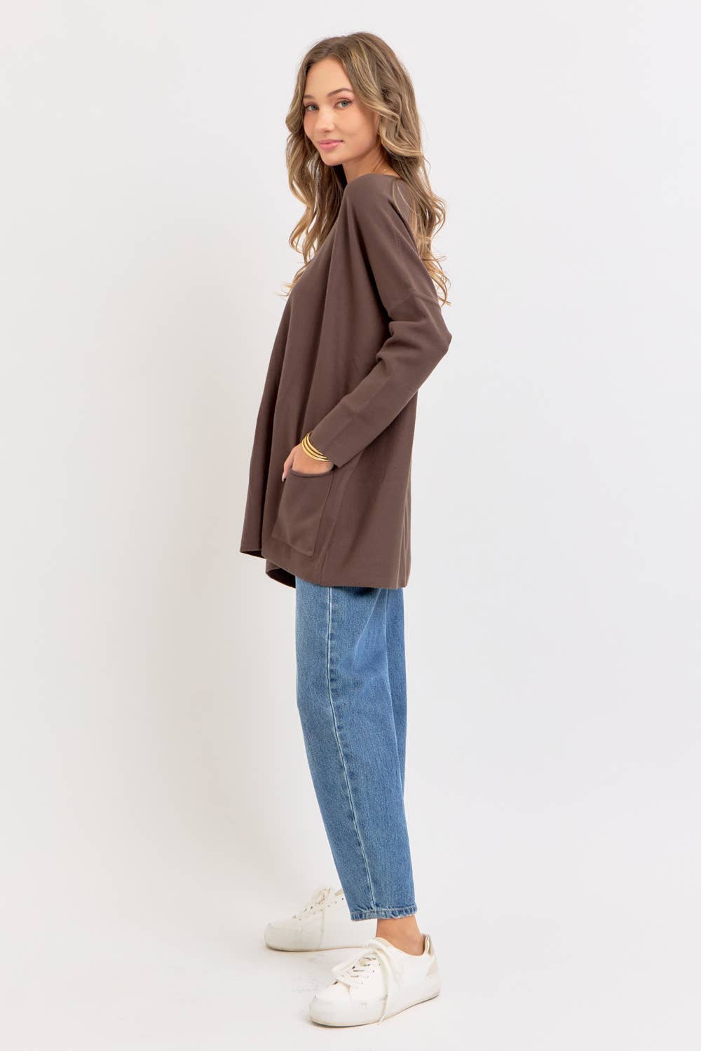 Sweet Lovely by Jen – wholesale Tunikatröja - Dam – OVERSIZE/LÖS PASSFORM TRÖJA MED RUND HALS54