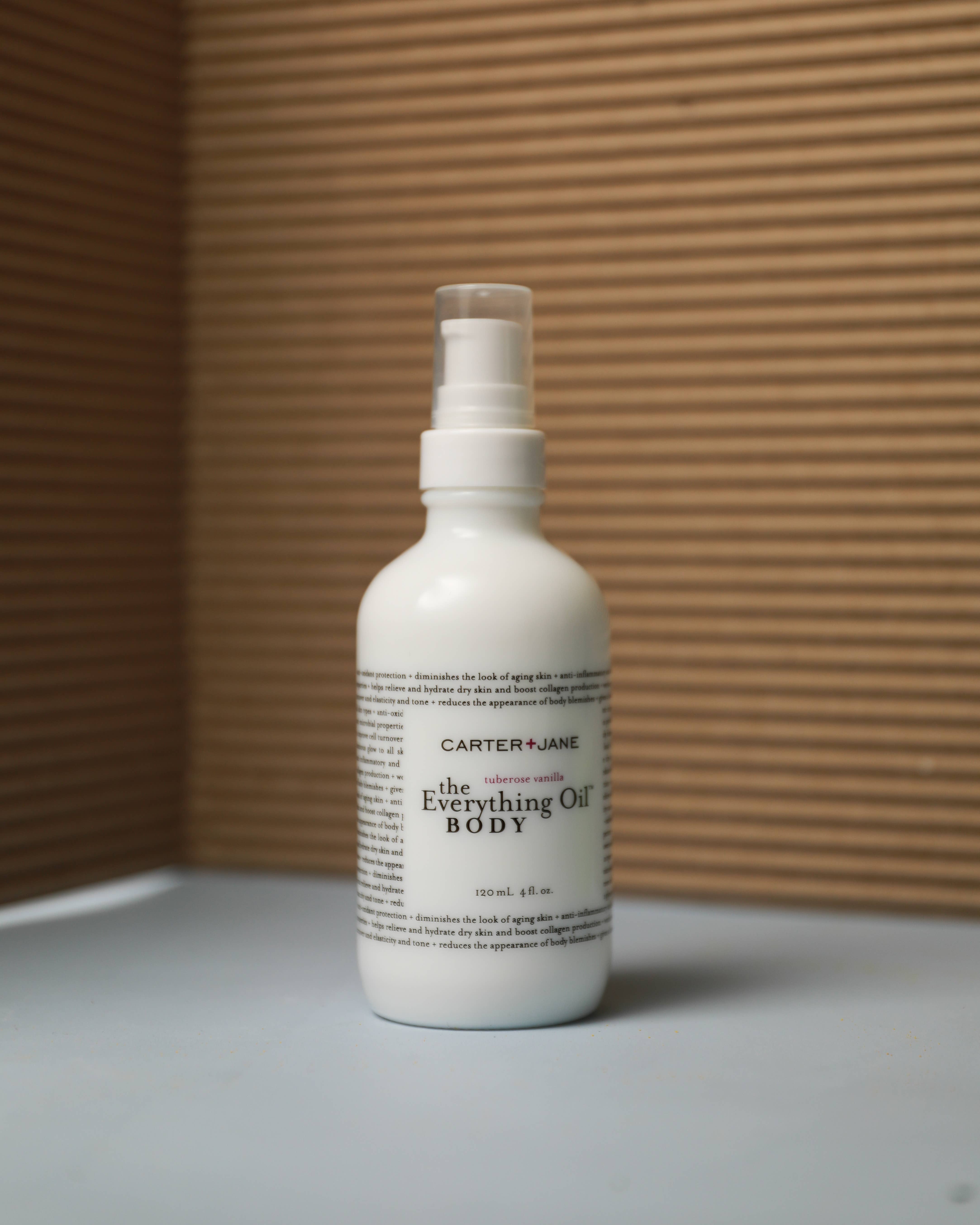 Carter + Jane - Vendita all'ingrosso Olio bagno/corpo - Tuberosa Vaniglia L'Olio Universale™ Viso e corpo2