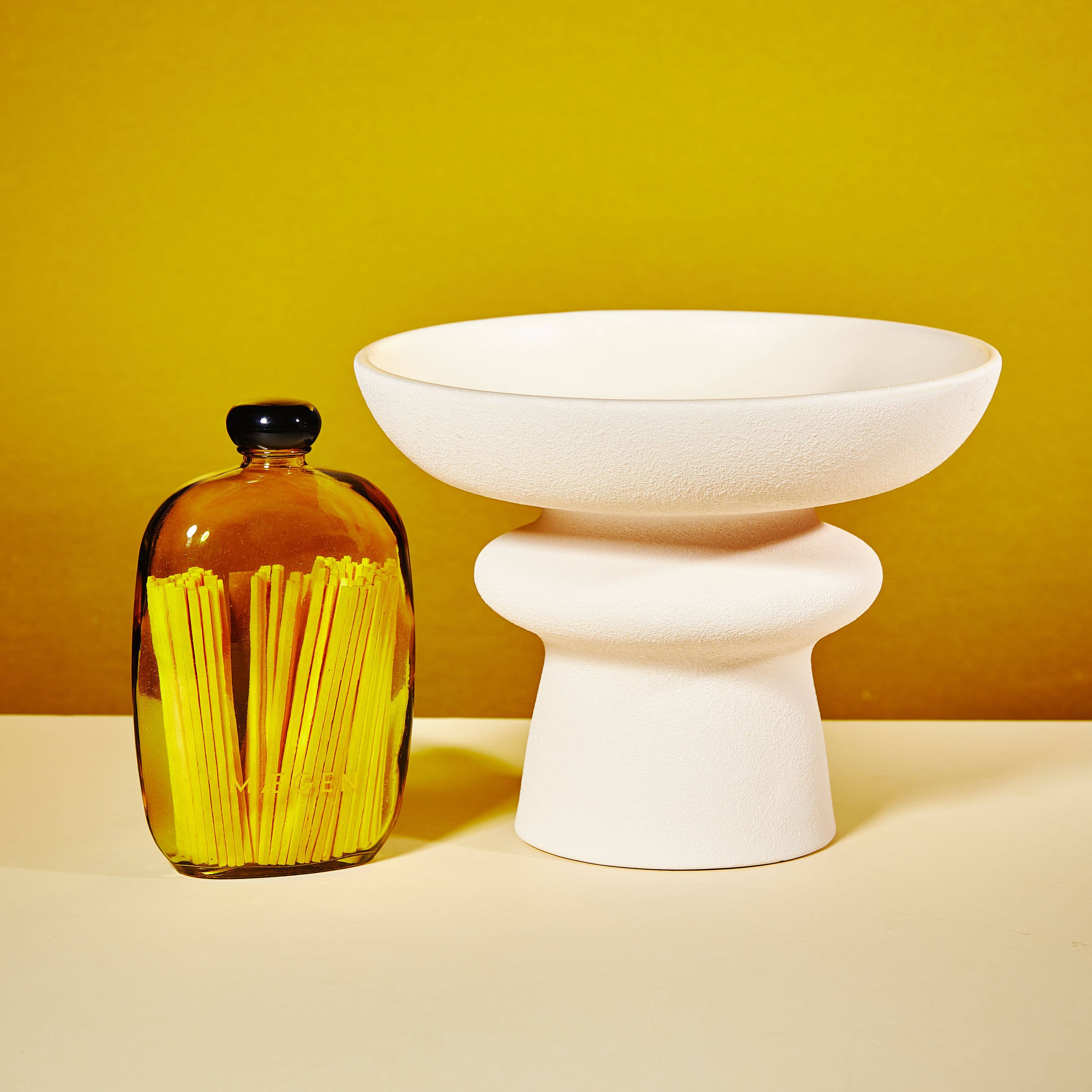 MÆGEN - Vente Allumettes - Allumettes à bulles - jaunes (disponibles au Royaume-Uni et dans certaines régions d'Europe)1