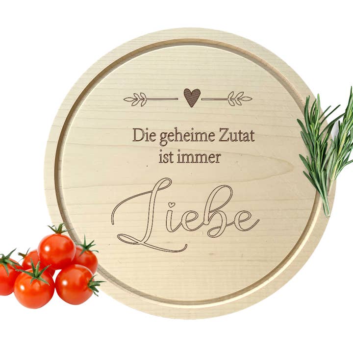 Gift idea for a birthday - Cutting board with a saying for wholesale by Zarto GmbH