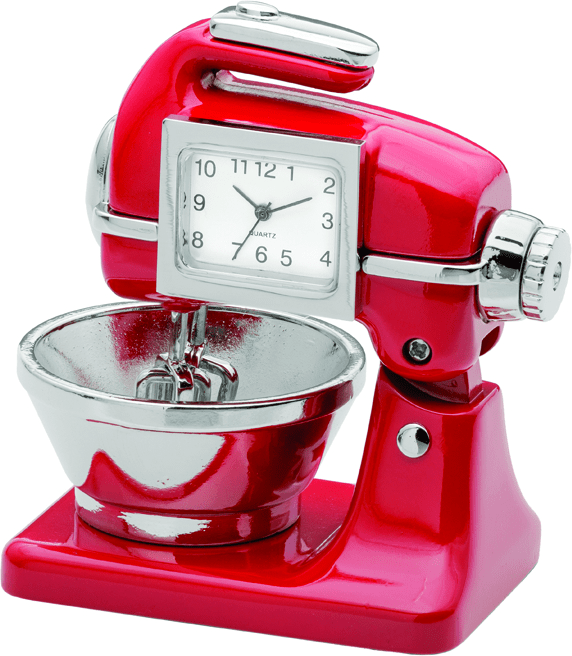 sanis enterprises, inc - Wholesale Desk Clock - Mixer & Bowl Clock3