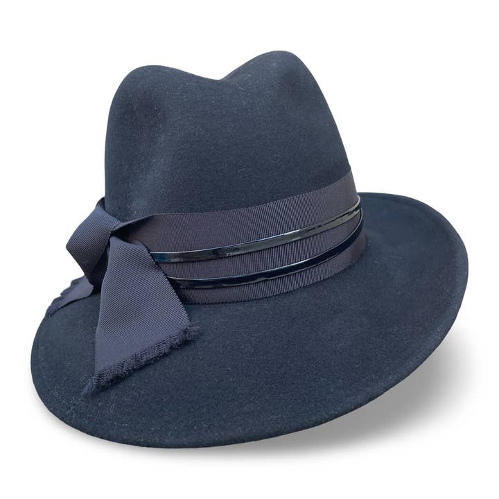Gloria - Profile Brim Fedora for wholesale by Cha Cha's House of Ill Repute