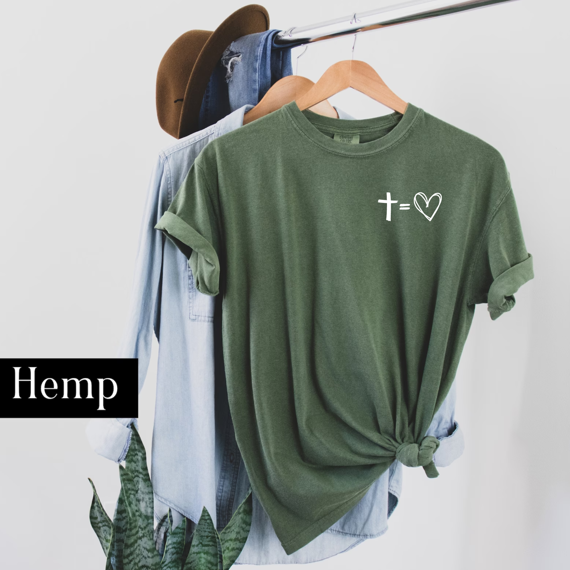 Faith & Life Christian Brands - Wholesale Screen Printed T-Shirt - Women's - Jesus Has My Back Comfort Colors Heavyweight T-Shirt8