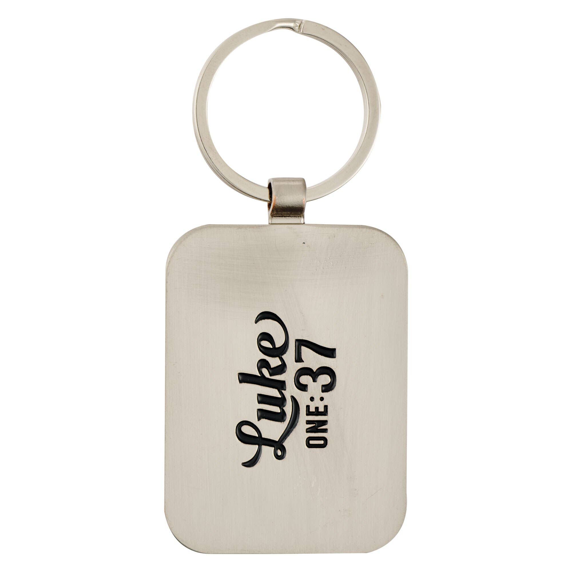 Christian Art Gifts - Vente Porte-clés – unisexe - Porte-clés Rien n'est impossible Lc. 1:371