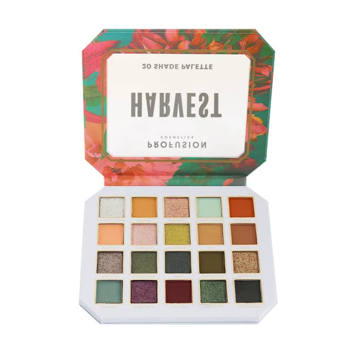 VIAI Beauty - Wholesale Eyeshadow Palette - Superbloom | Harvest 20-Shade Palette1