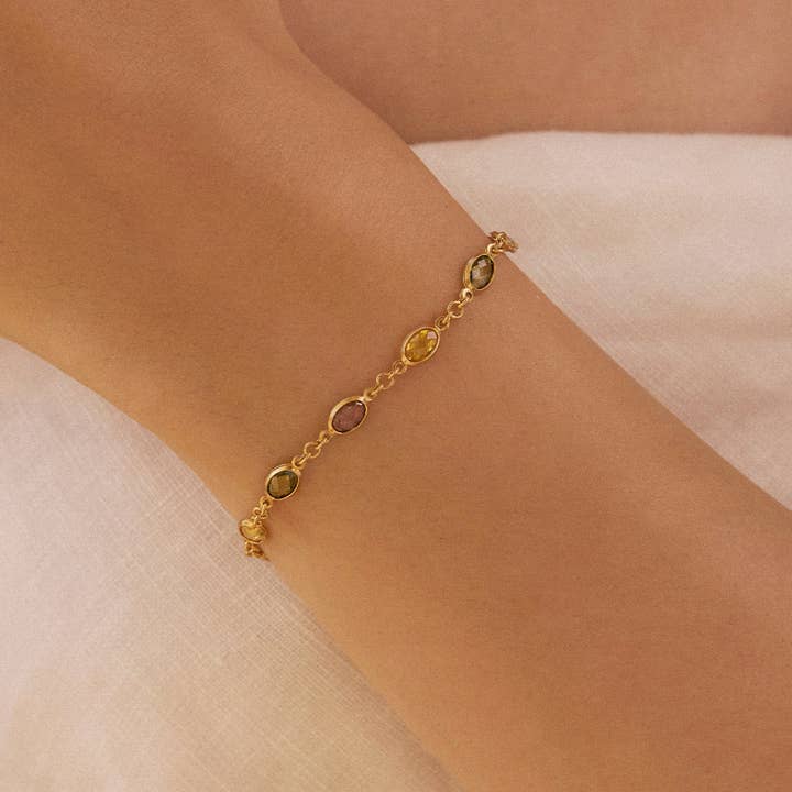 Agapée Jewelry - Wholesale Link & Chain Bracelet - Fruitera Autumna Bracelet | Jewelry Gold Gift Waterproof1