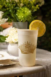 Alexa Pulitzer - Wholesale Disposable Cup - Crown 16oz Pearlized Cups1