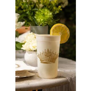 Alexa Pulitzer - Wholesale Disposable Cup - Crown 16oz Pearlized Cups1