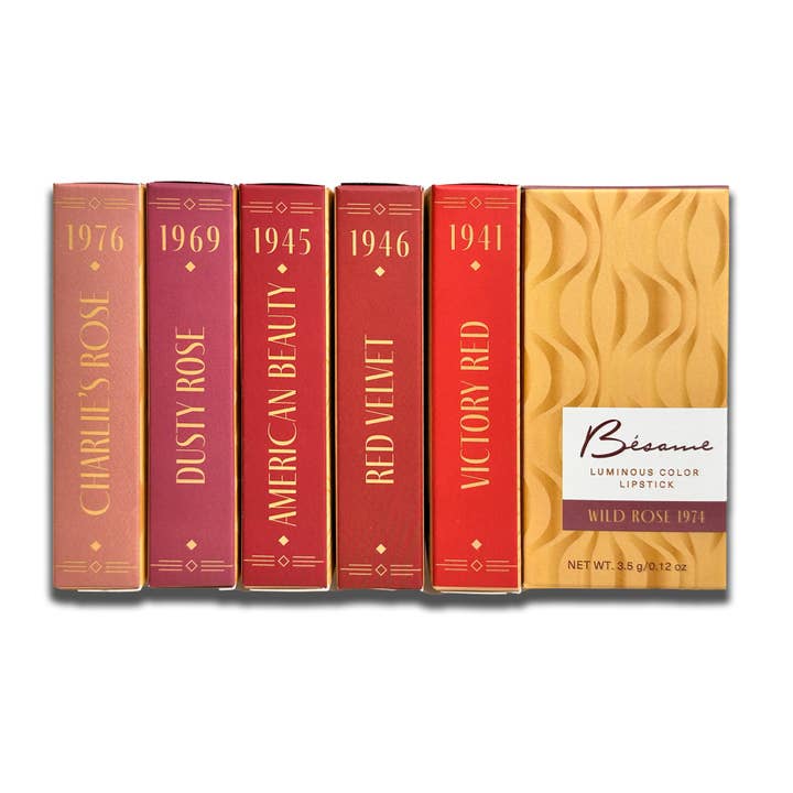 Besame Cosmetics Inc - Wholesale Lipstick - Charlie's Rose - 1976