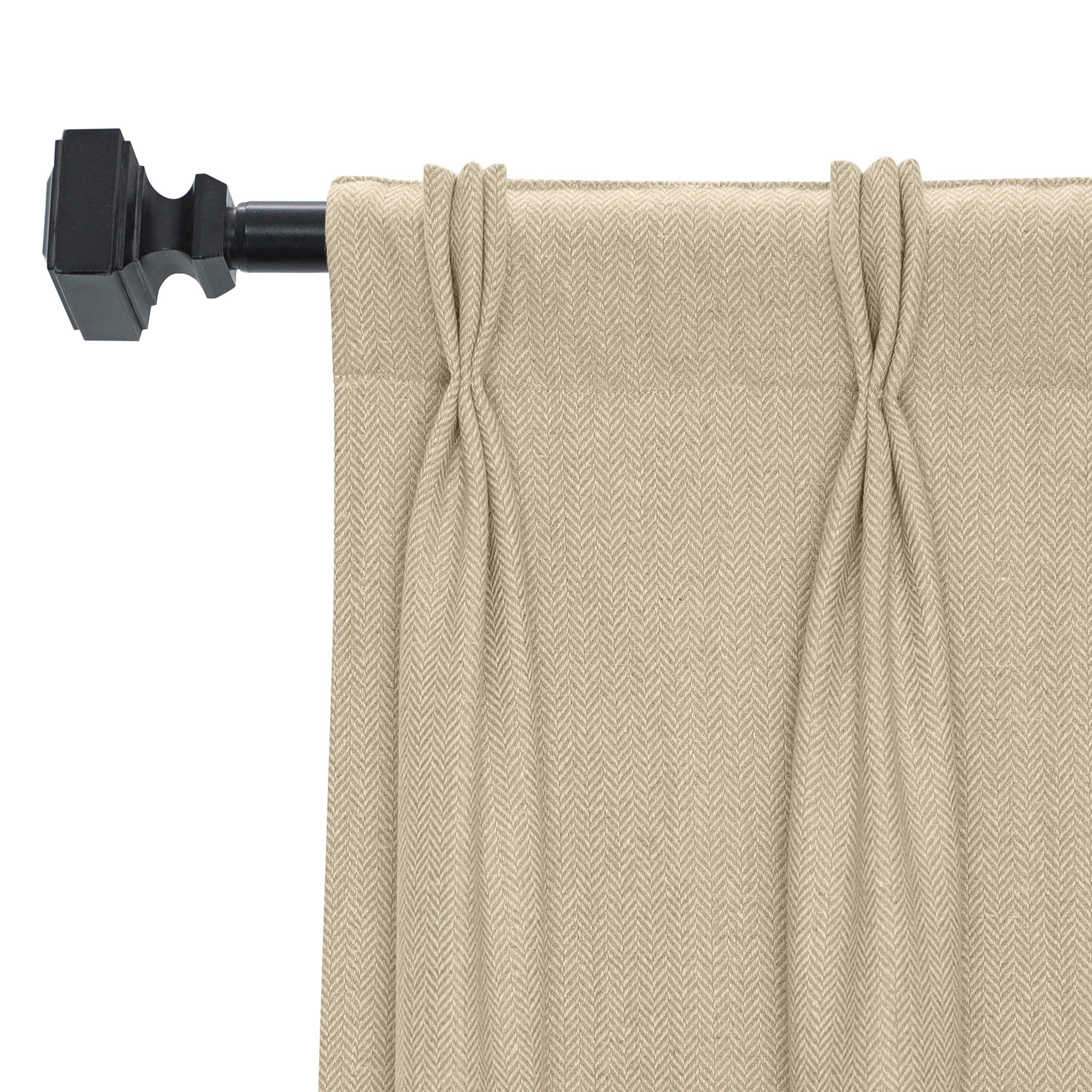 Amore Beauté – Großhandel Vorhang – Handgefertigter Faltenvorhang mit Zickzackmuster1