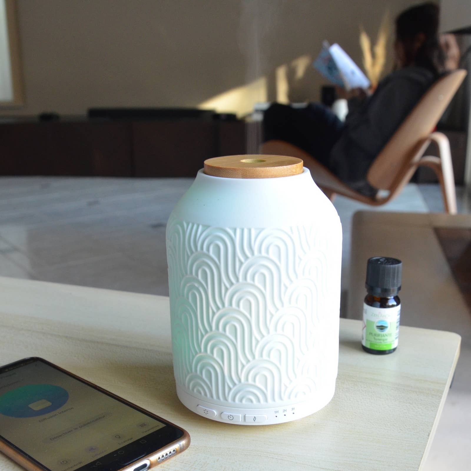 Zen'Arôme - Wholesale Electronic Diffuser - Prague Essential Oil Diffuser - Wifi Connected Device15