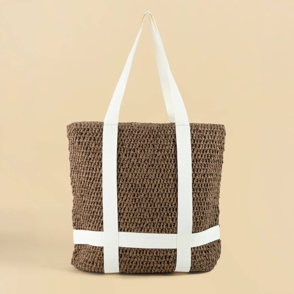 Anarchy Street – wholesale Tote bag – Women's – Straw Braided Hat Carrier Tote Bag8