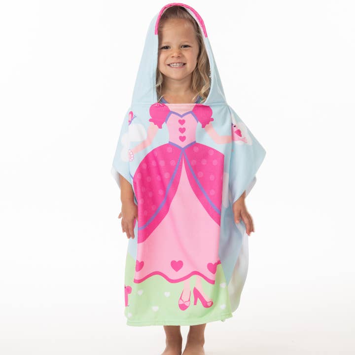 Princess Poncho Towel - NEW DESIGN for wholesale by London Bridge & Maison Chic